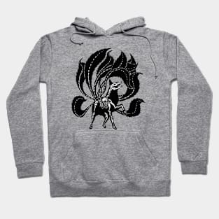 Nine Tailed Fox Skeleton Hoodie